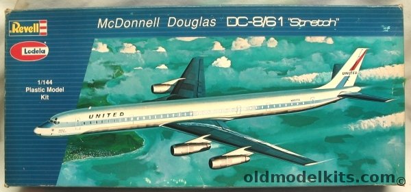 Revell 1/144 DC-8 Super 61 United Airlines, H270 plastic model kit